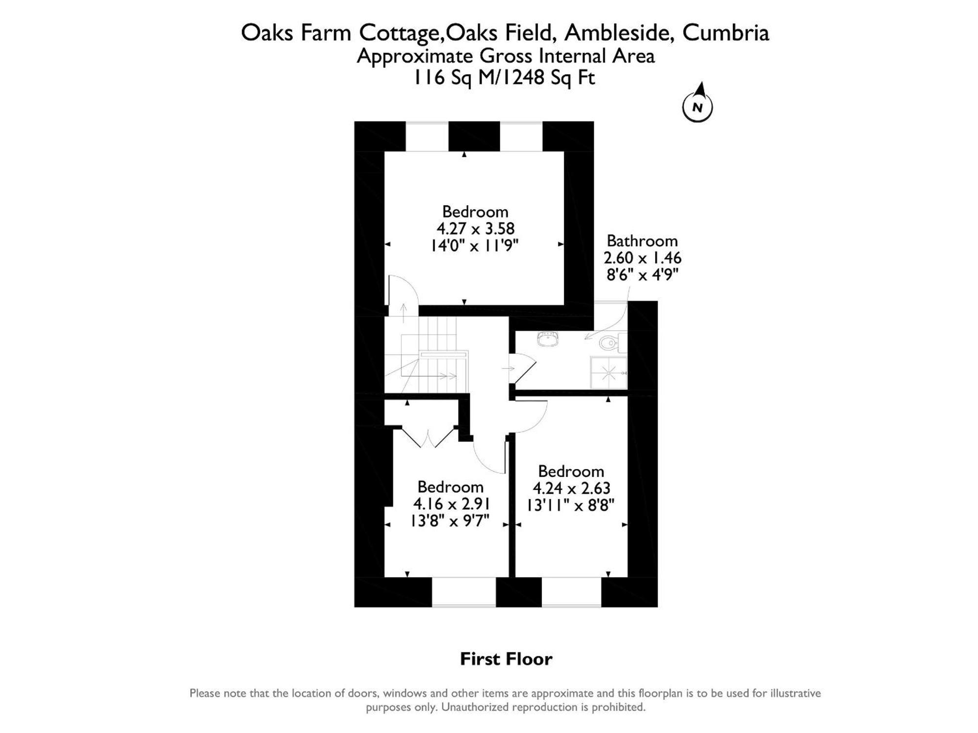 1 Oaks Farm Cottages Ambleside Luaran gambar